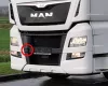 Man TGX Euro6 lökhárító borítás Jobb, Fekete