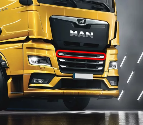Man TGX 2021 alsó hűtőrács betét FELSŐ
