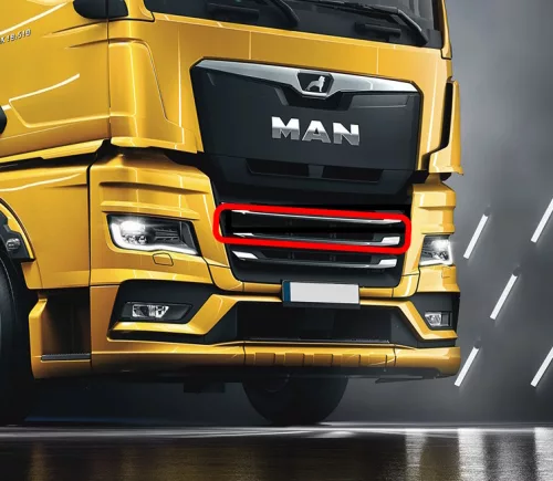 Man TGX 2021 alsó hűtőrács betét FELSŐKÖZÉP