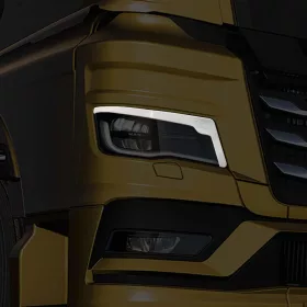 MAN TGX / TGS 2021 fényszóró dísz / szemöldök párban
