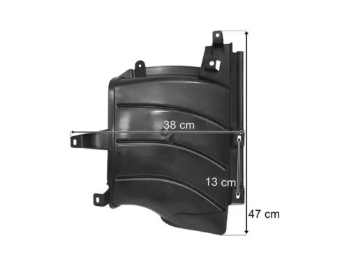 Scania R / P / G 2005-2010 légterelő betét JOBB, középmagas fülke