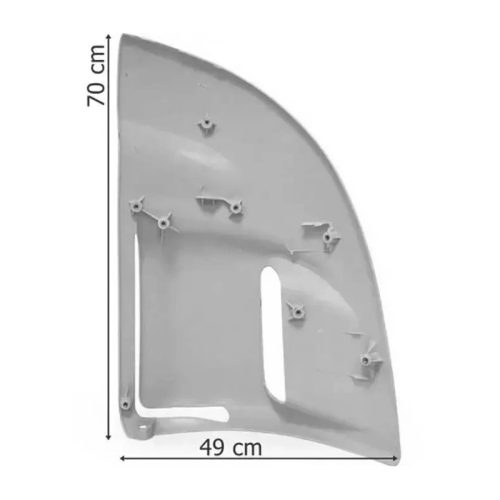 Scania R / P / G 2005-2010 sarokelem és légterelő BAL, alacsony fülke