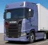 Scania S széria hűtőrács elem "G"  JOBB