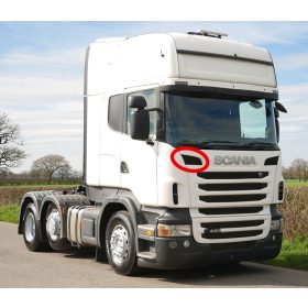 Scania R / P / G 2010-2016 légbeömlő rács JOBB
