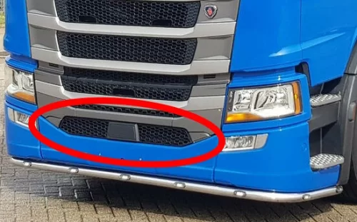 Scania R 2017-től első lökhárító rács ALSÓ