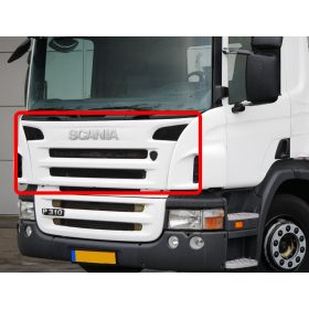   Scania R / P / G 2005-2010 felső hűtőrács, alacsony fülke