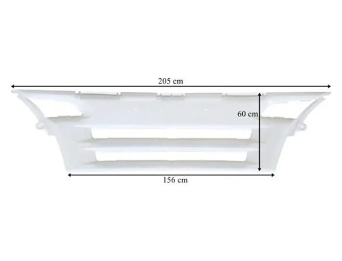 Scania R / P / G 2005-2010 felső hűtőrács, alacsony fülke