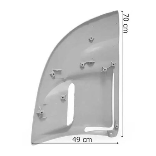 Scania R / P / G 2010-2016 sarokelem és légterelő JOBB, alacsony fülke