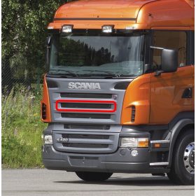   Scania R / P / G 2005-2010 felső hűtőrács középső / felső betét