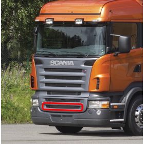   Scania R / P / G 2005-2010 alsó hűtőrács alsó betét MAGAS