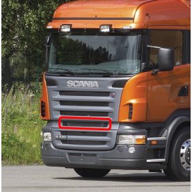   Scania R / P / G 2005-2010 középső hűtőrács betét, közép / magas fülke