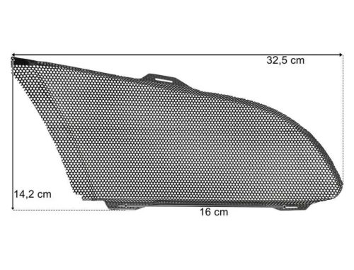 Scania R / P / G 2005-2010 légbeömlő rács BAL, közép / magas