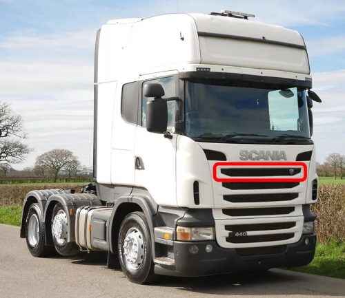 Scania R / P / G 2010-2016 felső hűtőrács felső betét, V8