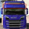Scania R széria 2017-től komplett napellenző