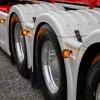 Scania R széria hátsó sárvédő Y burkolat párban Nagy