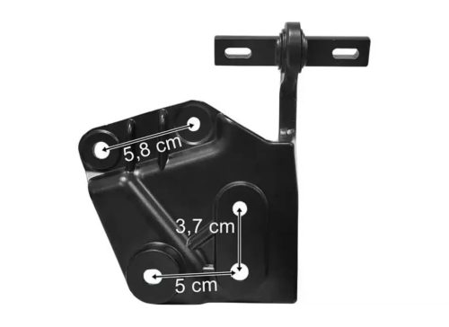 Scania S széria hűtőrács / szervizajtó ZSANÉR, BAL