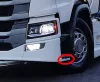 Scania S széria lépcső alsó borítás BAL, keskeny