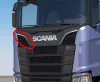 Scania S széria kiegészítő fényszóró díszkeret Jobb
