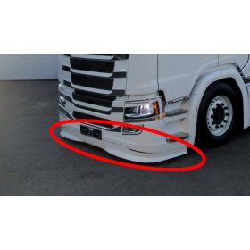 Scania S széria lökhárító spoiler Hullámos 9cm