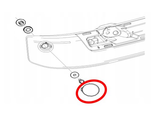 Volvo FH4 napellenző / napvédő takarófedél JOBB