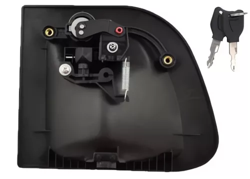 Volvo FE / FL Euro6 ajtókilincs BAL KÜLSŐ zárbetéttel