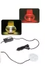 Szivargyújtós illatosító megvilágító LED lámpa 12/24V RGB