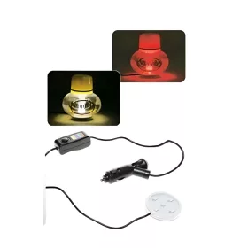   Szivargyújtós illatosító megvilágító LED lámpa 12/24V RGB