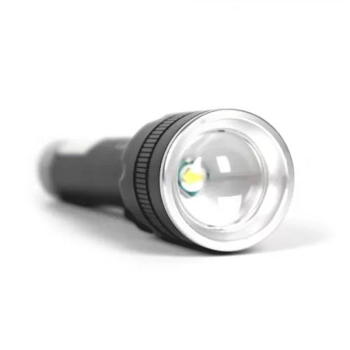 Multifunkciós zseblámpa CREE/COB  LED tölthető 20cm