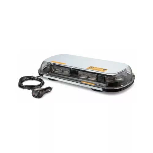 LED sárga villogó FÉNYHÍD 440 mm mágnestalpas 12/24V 