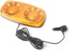 LED sárga villogó FÉNYHÍD 305 mm mágnestalpas 12/24V 