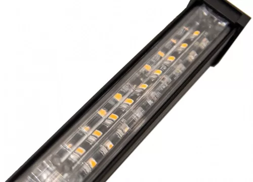 Beépíthető  LED Sárga villogó FÉNYHÍD 12/24V 628mm