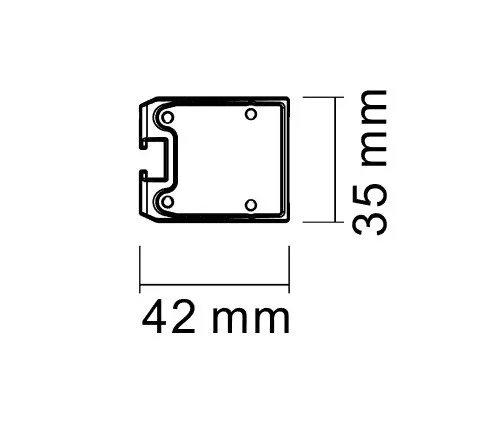 Beépíthető  LED Sárga villogó FÉNYHÍD 1204mm 12/24V 1204mm