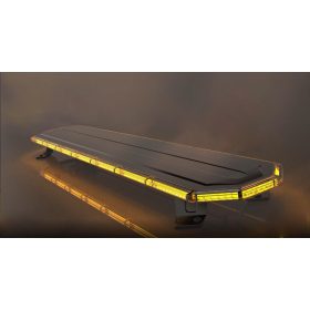   LED sárga villogó FÉNYHÍD 1528mm SLIM csavarozható 12/24V +TÁVVEZÉRLŐ