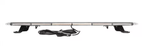 LED sárga villogó FÉNYHÍD 1528mm SLIM csavarozható 12/24V +TÁVVEZÉRLŐ
