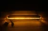 LED sárga villogó FÉNYHÍD 1070mm SLIM csavarozható 12/24V +TÁVVEZÉRLŐ