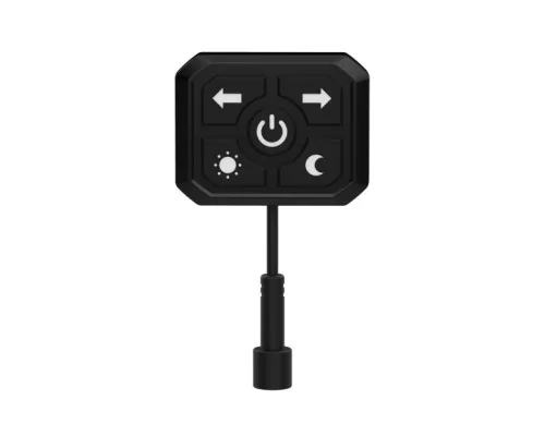 LED sárga villogó FÉNYHÍD 473mm SLIM csavarozható TÁVIRÁNYÍTÓVAL 12/24V