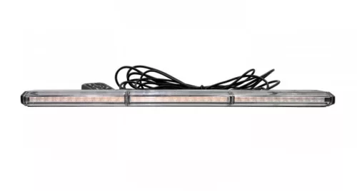 LED sárga villogó FÉNYHÍD 473mm SLIM csavarozható TÁVIRÁNYÍTÓVAL 12/24V