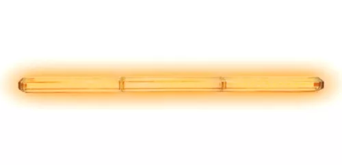 LED sárga villogó FÉNYHÍD 473mm SLIM csavarozható TÁVIRÁNYÍTÓVAL 12/24V