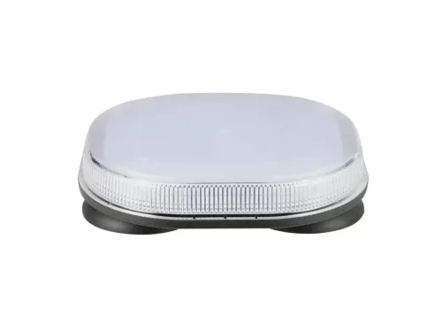 Mini LED sárga villogó FÉNYHÍD 200mm SLIM mágnestalpas 12/24V
