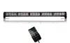 Beépíthető LED Sárga villogó FÉNYHÍD 580mm 12/24V TÁVVEZÉRLŐVEL!