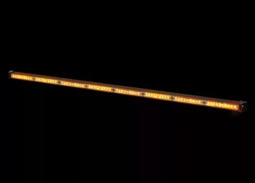 Slim LED sárga villogó fényhíd 1165mm 12/24V Távírányítós!