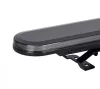 LED sárga villogó FÉNYHÍD 900mm SLIM, Füst, csavarozható 12/24V