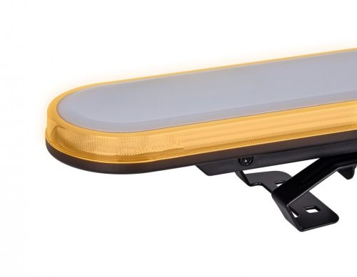 LED sárga villogó fényhíd 1200mm SLIM, csavarozható 12/24V