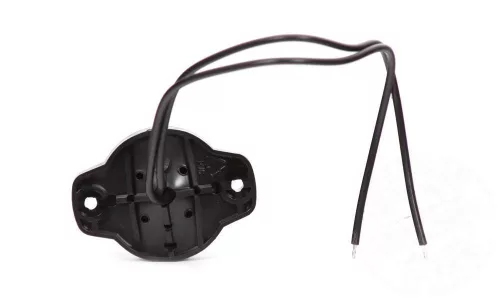 Gumilámpa 12/24V (kis kerek) led sárga (átlátszó)