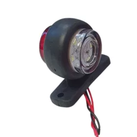Optikai búrás mini omega gumilámpa 12/24V ledes
