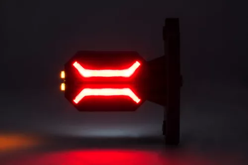LED gumilámpa rövid 12/24V DRAGON