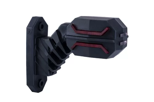 LED gumilámpa rövid ferde 12/24V DRAGON jobb