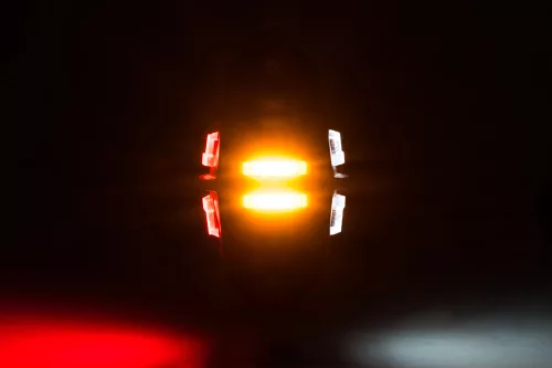 LED gumilámpa rövid ferde 12/24V DRAGON jobb