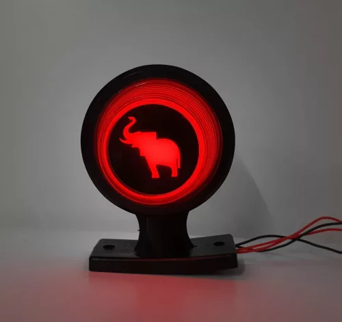 SCHMITZ LED gumilámpa 12/24V rövid egyenes