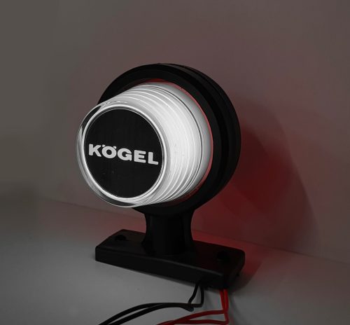 KÖGEL LED gumilámpa 12/24V rövid egyenes